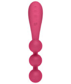 SATISFYER - VIBRATEUR MULTI TRI BALL 1 ROUGE