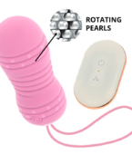 OHMAMA - TÉLÉCOMMANDE UF 7 MODES ROTATION ROSE