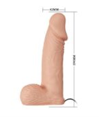 BAILE - HARNAIS DE ULTRA PASSIONNÉE 19.4 CM NATUREL