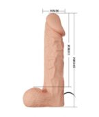 BAILE - HARNAIS DE ULTRA PASSIONNÉE 24 CM NATUREL