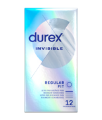 DUREX - INVISIBLE EXTRA MINCE 12 UNITÉS