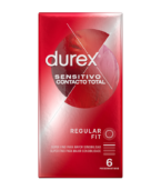 DUREX - CONTACT SENSIBLE TOTAL 6 UNITÉS