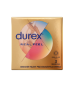 DUREX - PRÉSERVATIFS REAL FEEL 3 UNITÉS