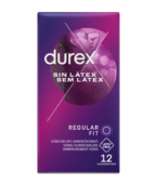 DUREX - PRÉSERVATIFS SANS LATEX 12 UNITÉS