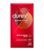 DUREX - PRÉSERVATIFS SENSIBLES XL 10 UNITÉS