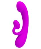 PRETTY LOVE - VIBRATEUR SINCERE ET VENTOUSE DE CLITORIS SILICONE VIOLET