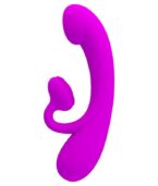 PRETTY LOVE - VIBRATEUR SINCERE ET VENTOUSE DE CLITORIS SILICONE VIOLET