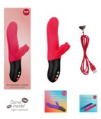 FUN FACTORY - BI STRONIC FUSION DOUBLE PULSATEUR INDIA ROUGE