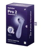 SATISFYER - PRO 2 GÉNÉRATION 3 TECHNOLOGIE AIR LIQUIDE LILAS