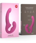 FUN FACTORY - PARTAGER LITE DOUBLE DILDO BLACKBERRY