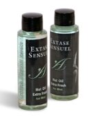 EXTASE SENSUAL - HUILE DE MASSAGE A EFFET GLACE EXTRA FRAÎCHE 100 ML