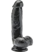 GET REAL - GODE 12 CM AVEC BOULES NOIRES