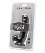 GET REAL - GODE 12 CM AVEC BOULES NOIRES