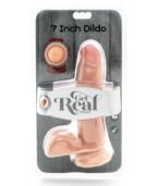 GET REAL - GODE DOUBLE DENSITÉ 12 CM BALLES PEAU