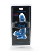 GET REAL - GODE HAPPY DICKS 12 CM BALLES BLEU