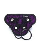 GET REAL - HARNAIS EN DENTELLE  STRAP-ON VIOLET