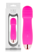 DOLCE VITA - VIBRATEUR RECHARGEABLE TROIS ROSE 7 VITESSES