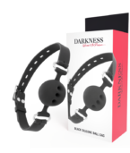 DARKNESS - BTON EN SILICONE RESPIRANT NOIR