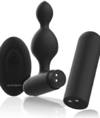 BLACK&SILVER - TUCKER PETITE TÉLÉCOMMANDE POUR PLUG ANAL EN SILICONE