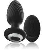 BLACK&SILVER - TÉLÉCOMMANDE DU ROTATEUR ANAL EN SILICONE WELLS PLUG