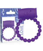 CASUAL LOVE - ANNEAU VIBRATEUR COUPLE 25 VIOLET