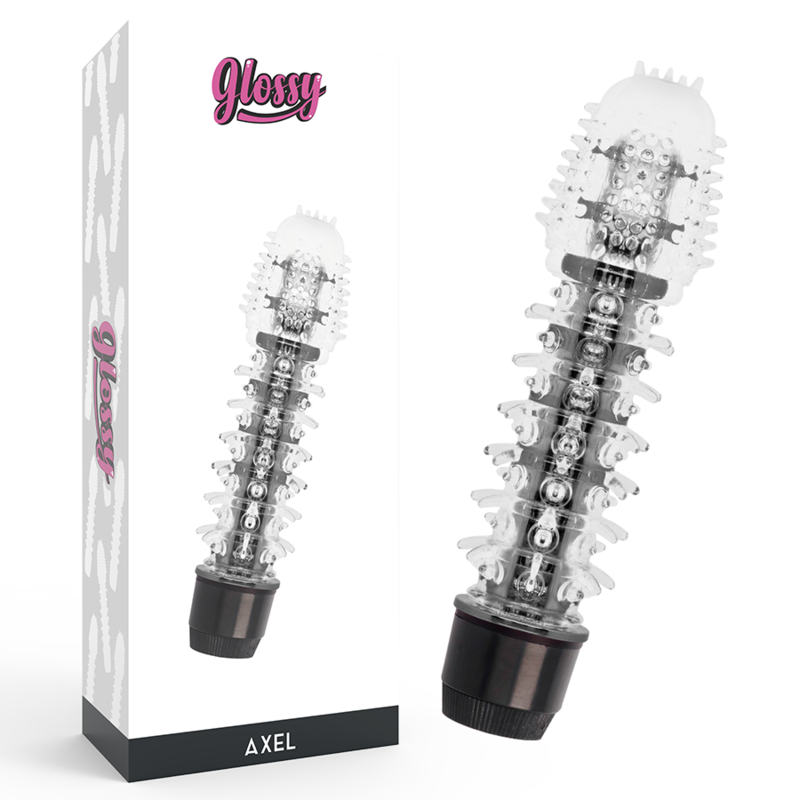 GLOSSY - VIBRATEUR AXEL NOIR