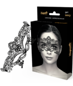 COQUETTE CHIC DESIRE - MASQUE LARGE EN DENTELLE NOIRE