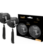 COQUETTE CHIC DESIRE - CACHE-MALINS  PAILLETTES NOIRES