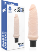 LOVECLONE - VIBRATEUR AUTOLUBRIFIANT IVAR 20 CM -O- 3.7 CM