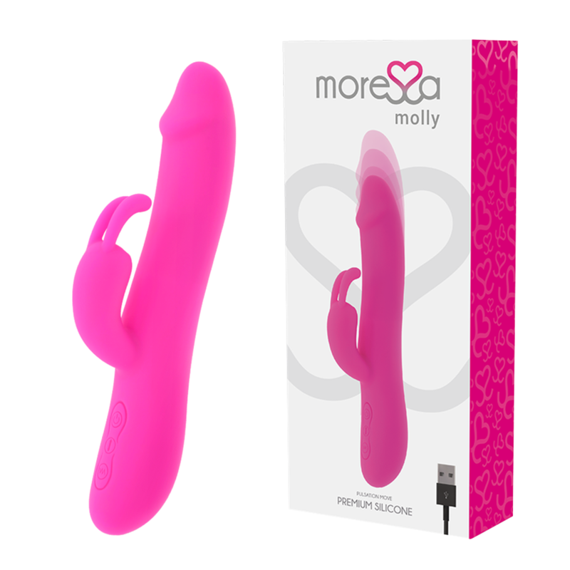 MORESSA - MOLLY RECHARGEABLE EN SILICONE PREMIUM