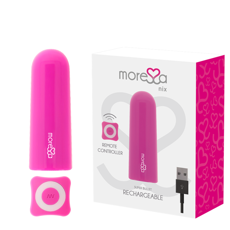 MORESSA - NIX VIBRATEUR TÉLÉCOMMANDE ROSE