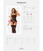 OBSESSIVE - CORSET ET STRING SERENA LOVE XS/S