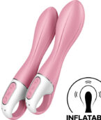 SATISFYER - VIBRATEUR POMPE A AIR 2 ROSE