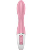 SATISFYER - VIBRATEUR POMPE A AIR 2 ROSE