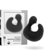 BLACK&SILVER - DÉ À DÉS À CANARD RECHARGEABLE EN SILICONE STIMULANT DUCKYMANIA