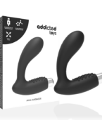 ADDICTED TOYS - VIBRATEUR PROSTATIQUE RECHARGEABLE MODÈLE 5 - NOIR