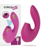 COVERME - ASPIRATION CLITORALE ET VIBRATEUR PUISSANT RUSH G-SPOT