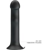 PRETTY LOVE - VIBRATEUR MURRAY ET VENTOUSE DE CLITORIS NOIR