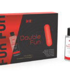 INTT RELEASES - KIT DOUBLE FUN AVEC BULLET VIBRANT ET GEL DE MASSAGE À LA FRAISE