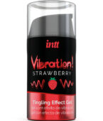 INTT - PUISSANT STIMULANT INTIME GEL VIBRANT LIQUIDE FRAISE 15 ML