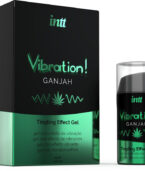 INTT - PUISSANT STIMULANT INTIME GEL VIBRANT LIQUIDE CANNABIS 15ML