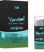 INTT - GEL VIBRATEUR LIQUIDE PUISSANT STIMULANT INTIME GIN & TONIC 15ML