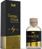 INTT MASSAGE & ORAL SEX - GEL DE MASSAGE A L''ENERGIE AROMATISEE CA BOISSON ET EFFET CHAUFFANT