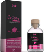 INTT MASSAGE & ORAL SEX - GEL DE MASSAGE SAVEUR COTTON BABE À PAPA ET EFFET CHAUFFANT