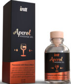 INTT MASSAGE & ORAL SEX - GEL DE MASSAGE APEROL EFFET CHALEUR INTENSE