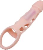 PRETTY LOVE - HOUSSE DEXTENSION DE PÉNIS HARRISON AVEC VIBRATION ET SANGLE 13.5 CM