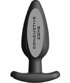 ELECTRASTIM - SILICONE NOIR ROCKER ANAL PLUG GRAND