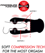 JAMYJOB - MASTURBATEUR  COMPRESSION ET VIBRATION JANGO