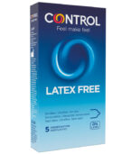 CONTROL - FREE SIN LATEX CONDOMS 5 UNITS