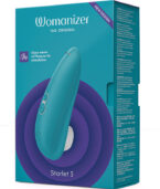 WOMANIZER - STIMULATEUR CLITORAL STARLET 3 TURQUOISE